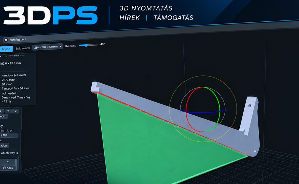 Support Fins: Breakaway Supports Baked Directly into the STL